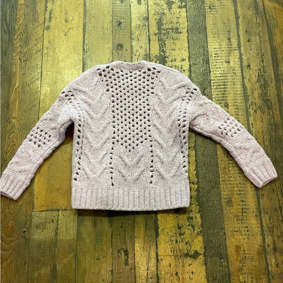 IRO knitted Small Light purple and cream Sweater - Picture 2 of 6